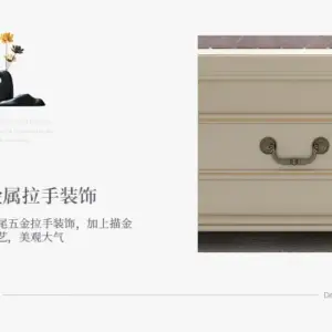 غرفة نوم كاملة بتصميم أمريكي فاخر – تشمل سرير + كومدينتين + تسريحة + خزانة ملابس – خشب متين وتشطيب أنيق 7 | غرفة نوم كاملة بتصميم أمريكي فاخر – تشمل سرير + كومدينتين + تسريحة + خزانة ملابس – خشب متين وتشطيب أنيق