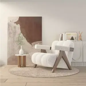 كرسي منفرد بتصميم انيق