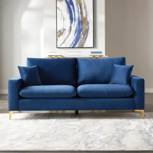 كنب مخمل بتصميم مميز رينو 1 كنب مخمل بتصميم مميز - رينو