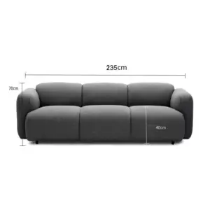 | كنب مودرن ثلاث مقاعد فخم