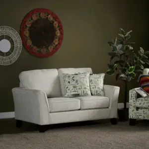 | كنب مقعدين قماش - بيري