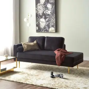 كنبة استرخاء مخمل - ترافولتا 1 كنبة استرخاء مخمل - ترافولتا