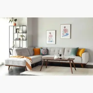 | كنبة ركنية 4 مقاعد قماش - مورانو