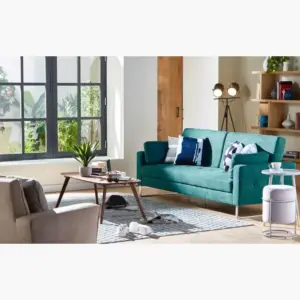 كنب سرير 3 مقاعد قماش من كاثي 2 | كنب سرير 3 مقاعد قماش من كاثي