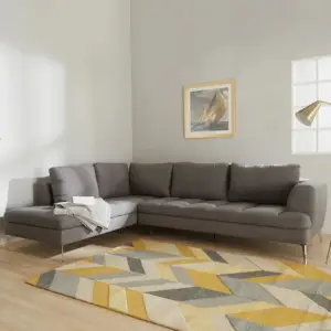 كنبة ركنية قماش 5 مقاعد - كارتر 3 | كنبة ركنية قماش 5 مقاعد - كارتر