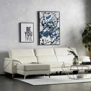 | كنبة استرخاء 3 مقاعد جلد صناعي - لومينا