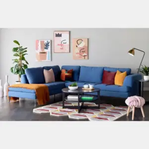 | كنبة ركنية قماش 4 مقاعد من كارتر