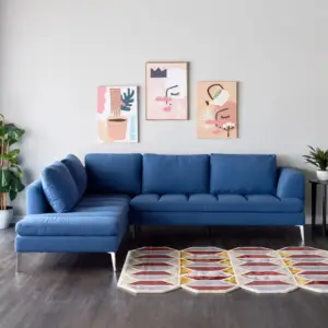 كنبة ركنية قماش 4 مقاعد من كارتر