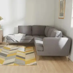 كنبة ركنية قماش 5 مقاعد - كارتر 2 | كنبة ركنية قماش 5 مقاعد - كارتر