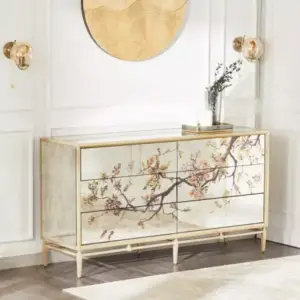 | طاولة كونسول زخرفية بتصميم كوين