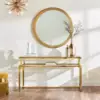 طاولة مدخل بمرآة من تصميم شارلتون