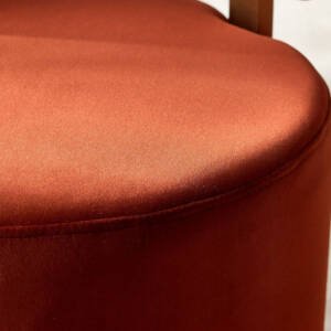 | مقعد تسريحة مخملي انيق