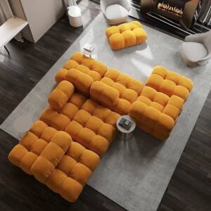 | ركنه انعكاسية بتصميم حديث مخملي