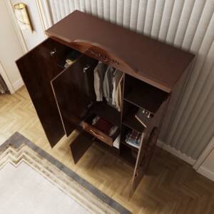 | خزانة ملابس من تصميم كلاسيكي