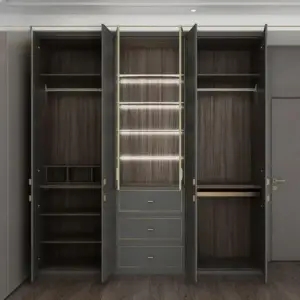 خزانة ملابس مودرن بتصميم جذاب 6 | خزانة ملابس مودرن بتصميم جذاب