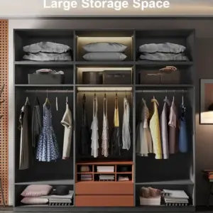 | خزانة ملابس بتصميم عصري
