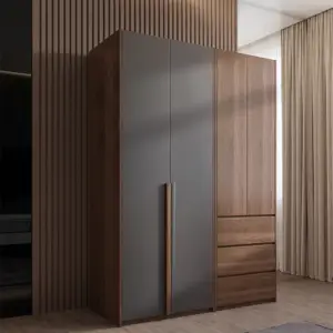 خزانة ملابس بتصميم خشبي مميز