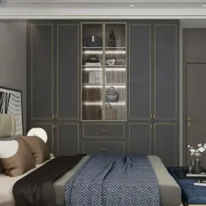 خزانة ملابس مودرن بتصميم جذاب 5 | خزانة ملابس مودرن بتصميم جذاب