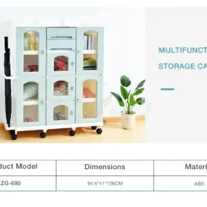 | دولاب تخزين بتصميم بسيط