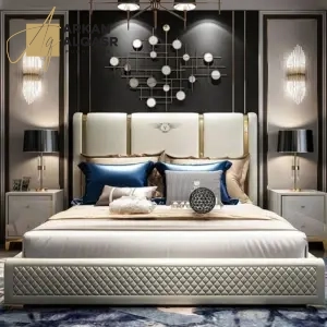 سرير فخم بتصميم مميز