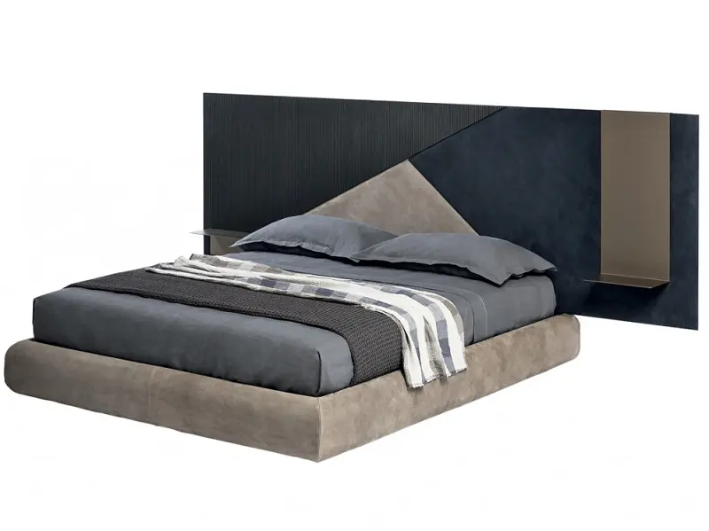 سرير (2) سرير نوم بتصميم مميز