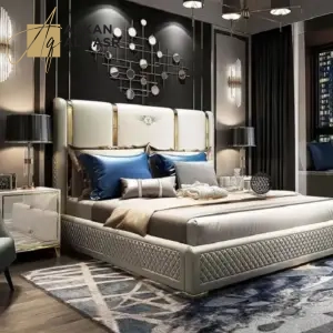 سرير فخم بتصميم مميز
