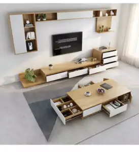 طاولة تلفاز بتصميم فخم