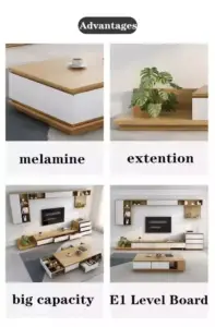 طاولة تلفاز بتصميم فخم