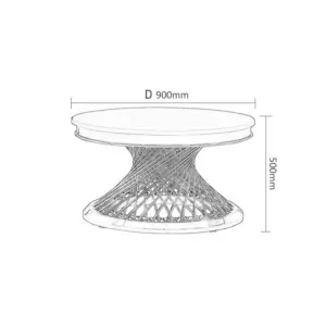 | طاولة قهوة بتصميم انيق