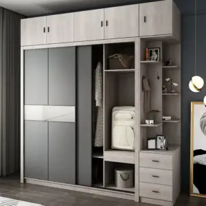 غرفة نوم كاملة بتصميم أوروبي فاخر – سرير + تسريحة + كومدينتين + خزانة ملابس – تشطيب شيك وخشب عالي الجودة 4 | غرفة نوم كاملة بتصميم أوروبي فاخر – سرير + تسريحة + كومدينتين + خزانة ملابس – تشطيب شيك وخشب عالي الجودة
