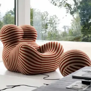 كرسي استرخاء بتصميم جذاب 3 كرسي استرخاء بتصميم جذاب