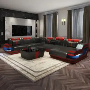 كنب زاوية مودرن فخم بتصميم عصري