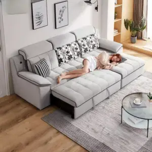 | كنب سرير قابل للفرد