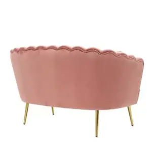 | كنب مودرن مخملي بتصميم بسيط