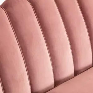 | كنب مودرن مخملي بتصميم بسيط