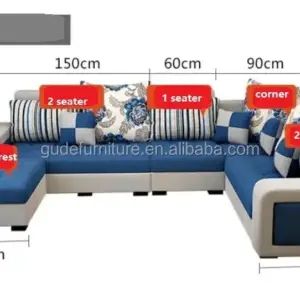 | كنب زاوية – تصميم فخم بلمسة أوروبية – تنجيد ناعم – قاعدة خشبية متينة – ألوان متعددة