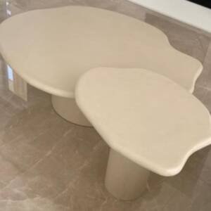 طاولة قهوة فاخرة قطعتين تصميم 2024