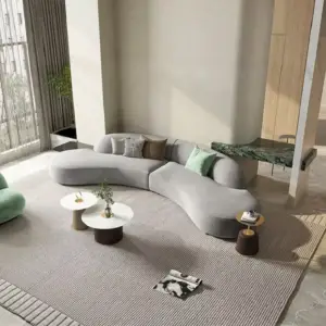 كنب مودرن ايطالي منحني فاخر 7 | كنب مودرن ايطالي منحني فاخر