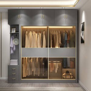 | خزانة ملابس بتصميم دريسينج مودرن فخم
