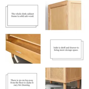 | خزانة ملابس خشبي علي الطراز الريفي