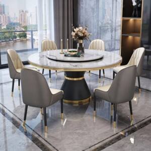 طاولة طعام مع 8كراسي بتصميم مميز 5 | طاولة طعام مع 8كراسي بتصميم مميز