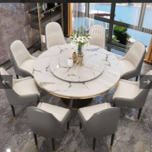 طاولة طعام مع 8كراسي بتصميم مميز 3 | طاولة طعام مع 8كراسي بتصميم مميز