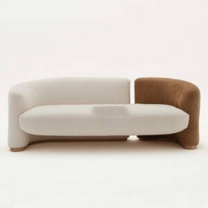 كنب مودرن بلونين مختلفين