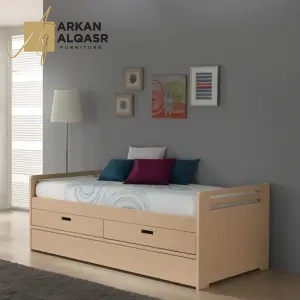 سرير نفر مع وحدات تخزين متعددة 5 سرير-2