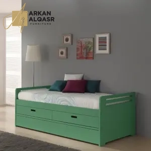 سرير نفر مع وحدات تخزين متعددة 6 سرير-3