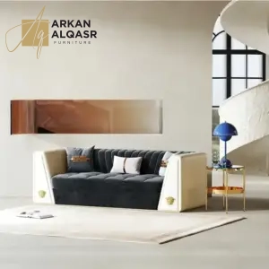 طقم كنب مودرن جلد فخم 6 طقم كنب مودرن جلد فخم