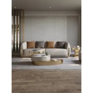 طقم كنب جلدي فخم بتصميم حديث 6 طقم كنب جلدي فخم بتصميم حديث