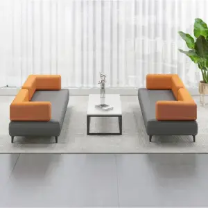 طقم كنب مودرن بتصميم منقسم