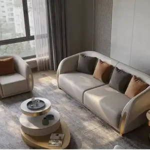 طقم كنب جلدي فخم بتصميم حديث 2 | طقم كنب جلدي فخم بتصميم حديث