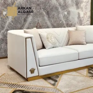 طقم كنب مودرن جلد فخم 12 طقم كنب مودرن جلد فخم